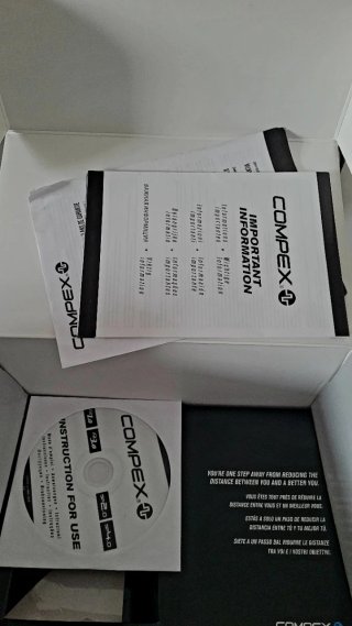 Compex SP 2.0. Electroestimulador.  Fisioterapia.