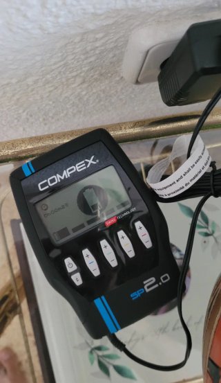 Compex SP 2.0. Electroestimulador.  Fisioterapia.