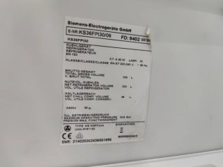 Solo Nevera sin congelador Siemens 185/60cm A++