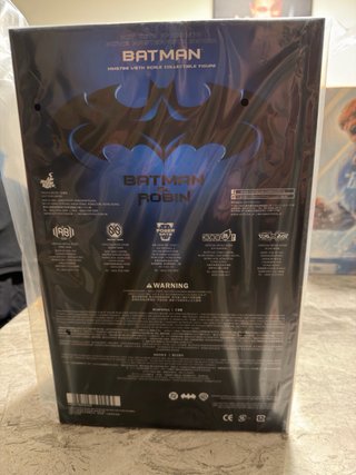 Hot Toys MMS786 Batman & Robin BATMAN precintada