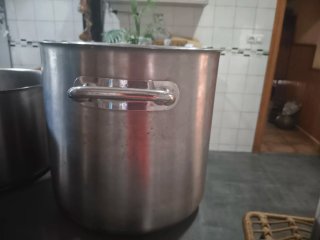 Olla grande acero inoxidable 20L