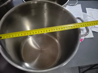 Olla grande acero inoxidable 20L