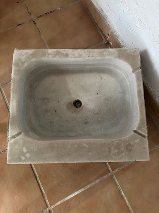 Pica de mármol antigua