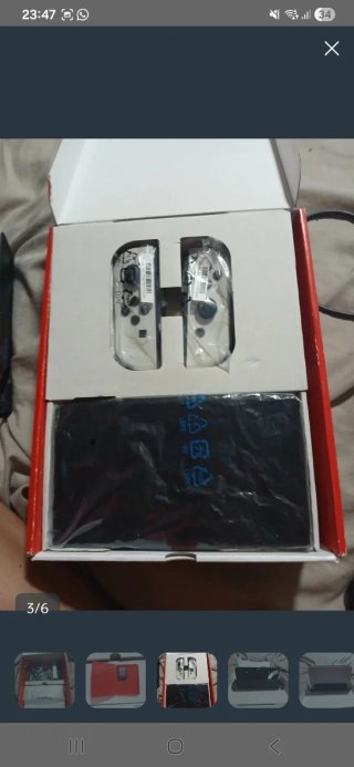 Nintendo Switch OLED Blanca 64gb