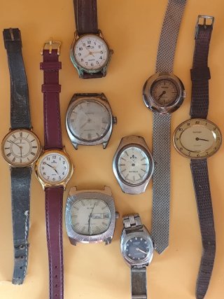 Lote de relojes mecánicos y de cuarzo