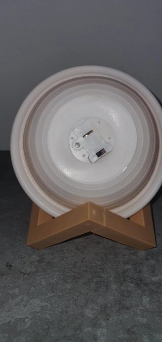 Lámpara LED Sistema Solar Soporte Madera