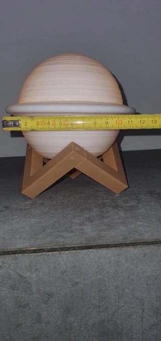 Lámpara LED Sistema Solar Soporte Madera