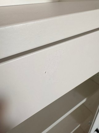 Vitrina HAUGA IKEA Blanca 105x116cm