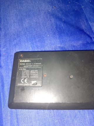 Calculadora Casio Data Bank DC-2000
