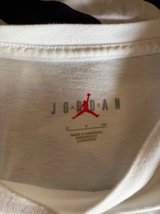 Camiseta Jordan Blanca Logo Jumpman