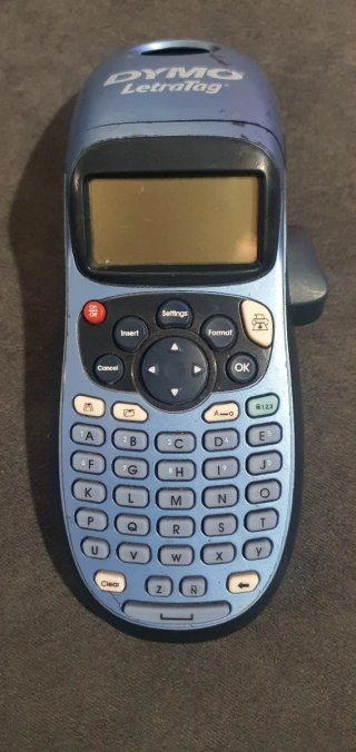 Etiquetadora Dymo Letratag Azul