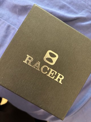 Reloj Racer Negro + Correa NATO Roja/Negra