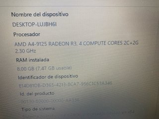 HP 255 G7 Portátil Negro/Gris