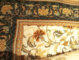 Alfombra Persa Beige Multicolor