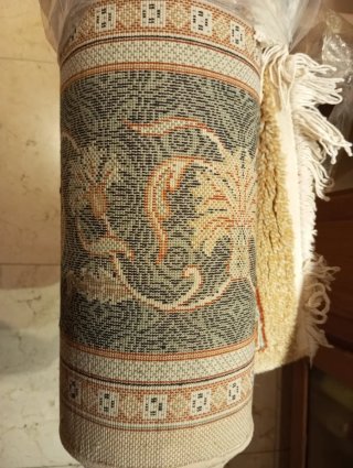 Alfombra Persa Beige Multicolor