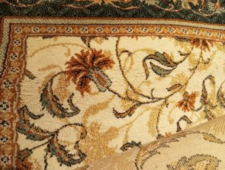 Alfombra Persa Beige Multicolor
