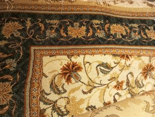 Alfombra Persa Beige Multicolor