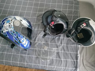 3 Cascos Moto (50€ por los 3)