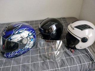 3 Cascos Moto (50€ por los 3)