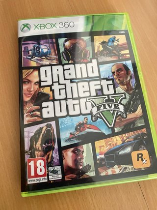 Juego Xbox 360 Grand Theft Auto V