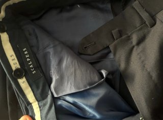 Traje Scalpers Azul Marino