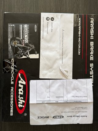 Discos Freno Delanteros Arashi Suzuki GSX Nuevos