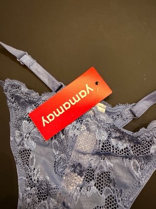 Perizoma donna Yamamay pizzo viola