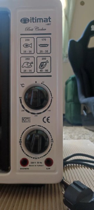 Itimat I-09T | Horno eléctrico de sobremesa | 35L