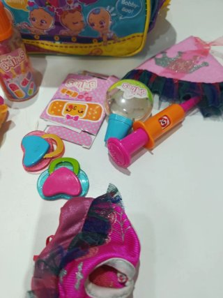 Muñeca The Bellies con mochila + accesorios