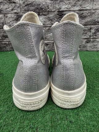 Converse Glitter Argento Tg 39
