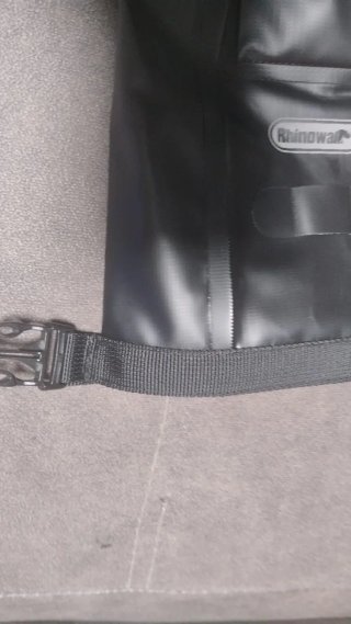 Bolsa seca negra Bicicleta Rhinowalk TF550 nueva