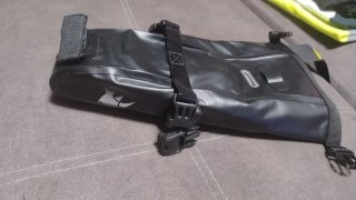 Bolsa seca negra Bicicleta Rhinowalk TF550 nueva
