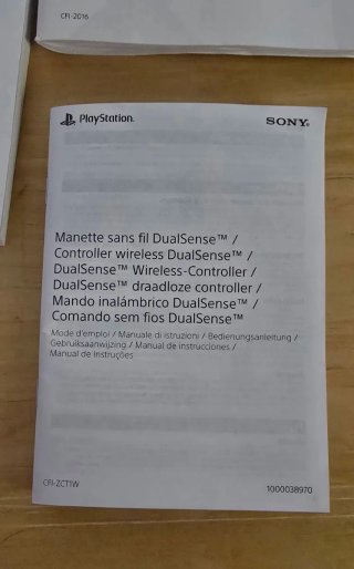 Manuales de usuario y garantía PlayStation 5