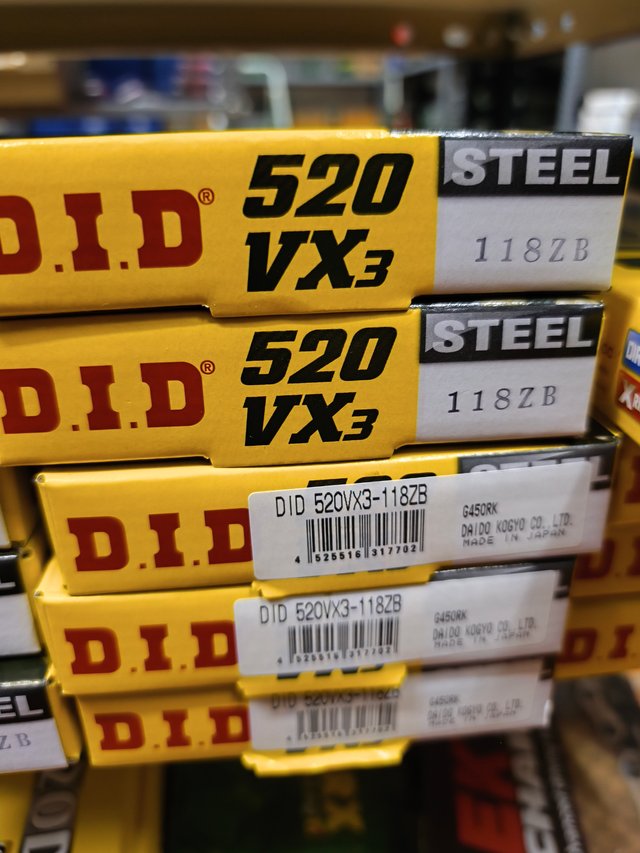 Cadena DID 520 VX3-118
