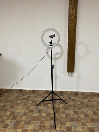 Aro de Luz LED con Soporte para Móvil