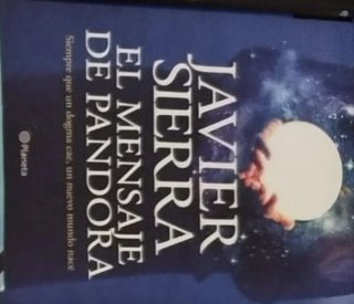 Libro Javier Sierra El mensaje de pandora