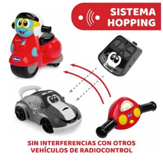 CHICCO Moto Vespa Primavera con manillar de RC