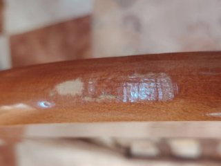 Sillas de salón madera y tela