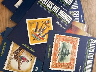Colección de sellos filatelia