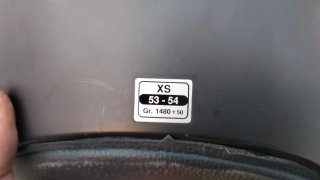 Canvio Casc Moto Talla XL Negre per un altre XL