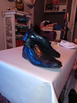 Zapatos Castellanos Negros Talla 44