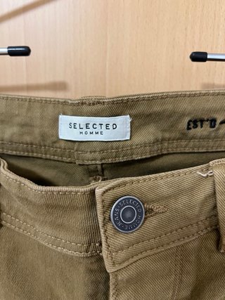 Pantalón Selected marrón