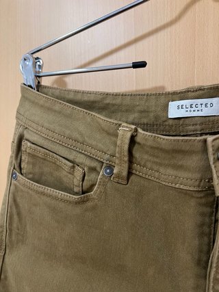 Pantalón Selected marrón