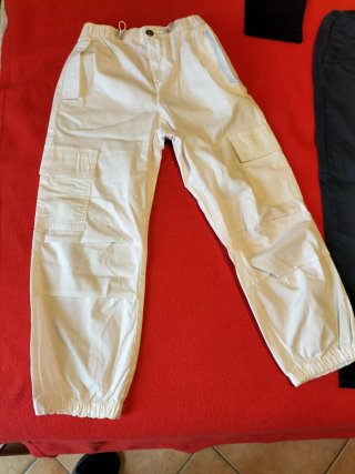 Set 4 pantaloni cargo bimbo 9-10 anni