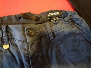 Set 4 pantaloni cargo bimbo 9-10 anni