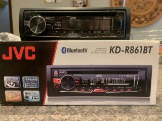 Radio JVC Bluetooth USB 1 DIN