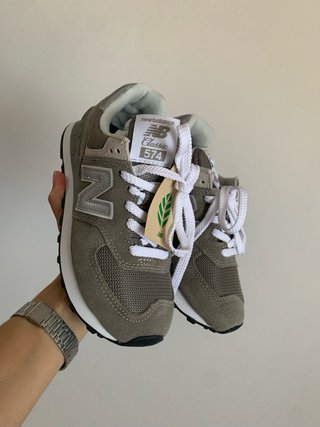 New Balance 574 Gris/Blanco