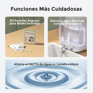 Esterilizador y secador de biberones Momcozy
