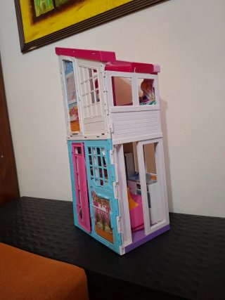 Avión, casa y caravana Barbie