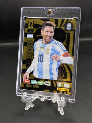 Carta Lionel Messi Golden Ball World Cup Adrena